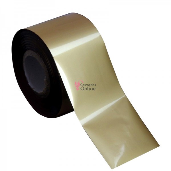 Folii de transfer, folie de unghii  Metalizat Argintie-Aurie F005